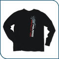 Black Race Sponsor Long Sleeve T-Shirt
