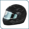 2007 Silver Base Hybrid™ Helmet