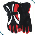 Women’s Red/Black Powder Gloves