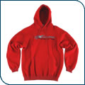 Youth Red Race Hooded Sweatshirt