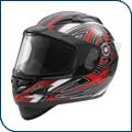 2008 Red Cyclone Helmet