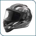 2008 Silver Cyclone Helmet